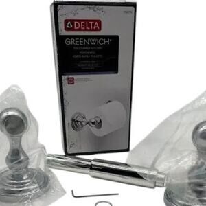 Delta Greenwich Toilet Paper Holder, Item No.138279, NIB